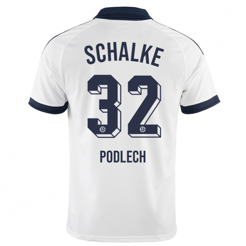 Danxen Dames Luca Podlech #32 Zwart Wit Uitshirt Uittenue 2026/27 T-Shirt