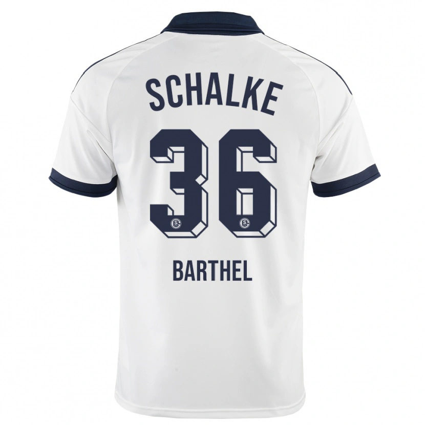 Danxen Dames Niklas Barthel #36 Zwart Wit Uitshirt Uittenue 2026/27 T-Shirt