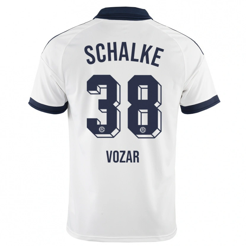Danxen Dames Luca Vozar #38 Zwart Wit Uitshirt Uittenue 2026/27 T-Shirt