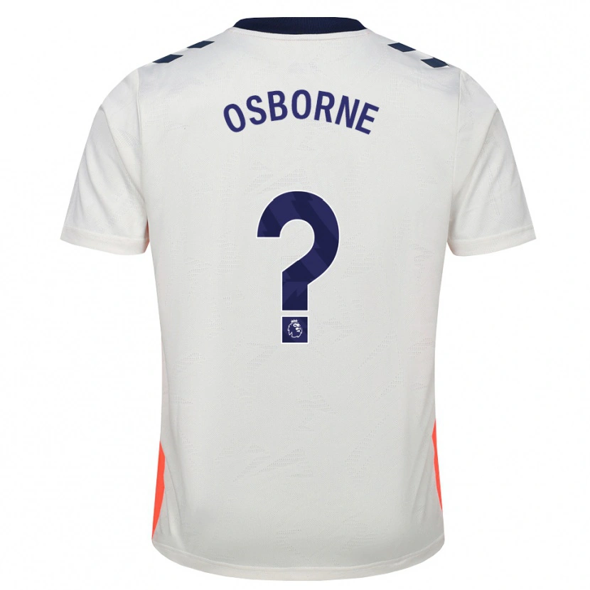 Danxen Dames Lucas Osborne #0 Wit Oranje Koninklijk Blauw Uitshirt Uittenue 2026/27 T-Shirt