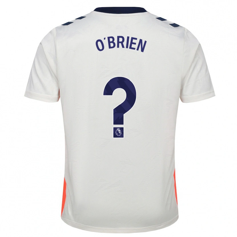 Danxen Dames Fionn O'brien #0 Wit Oranje Koninklijk Blauw Uitshirt Uittenue 2026/27 T-Shirt