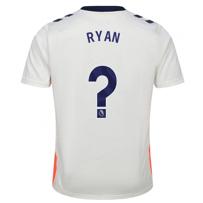 Danxen Dames Kain Ryan #0 Wit Oranje Koninklijk Blauw Uitshirt Uittenue 2026/27 T-Shirt