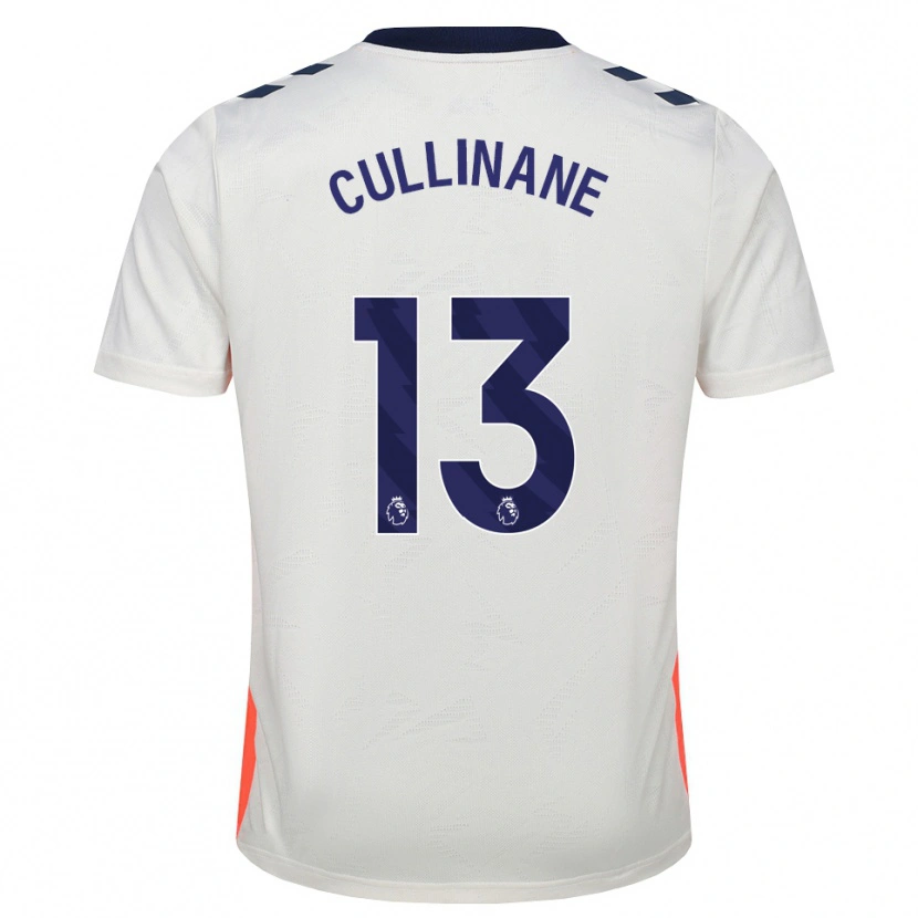 Danxen Dames Billy-Ray Cullinane #13 Wit Oranje Koninklijk Blauw Uitshirt Uittenue 2026/27 T-Shirt
