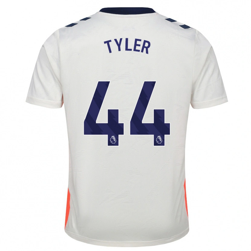 Danxen Dames Cian Tyler #44 Wit Oranje Koninklijk Blauw Uitshirt Uittenue 2026/27 T-Shirt