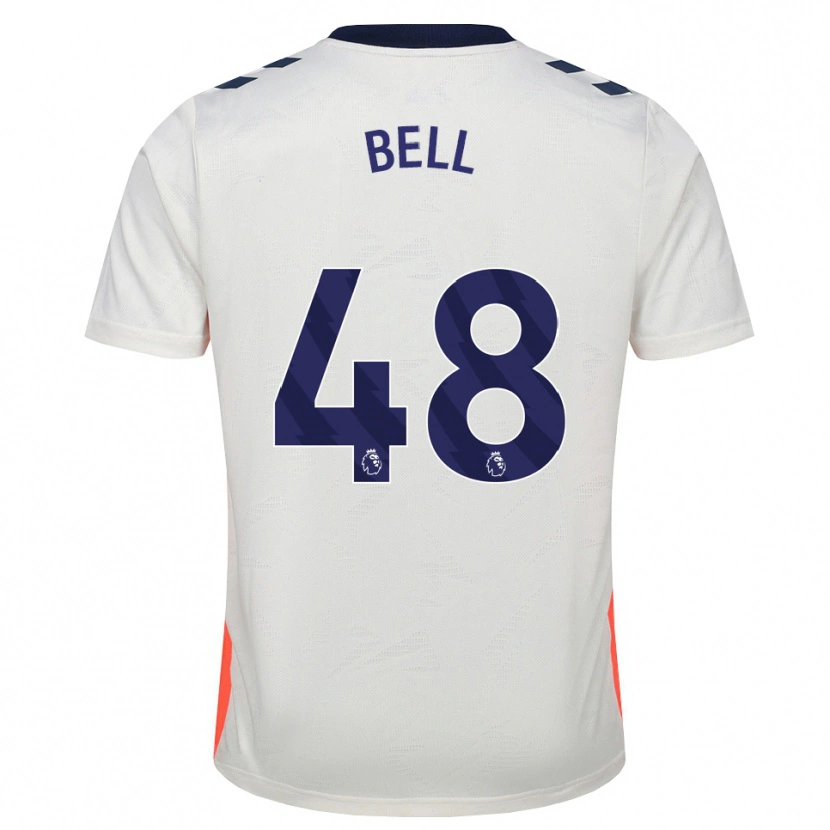 Danxen Dames Luke Bell #48 Wit Oranje Koninklijk Blauw Uitshirt Uittenue 2026/27 T-Shirt