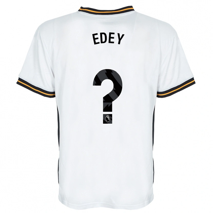 Danxen Dames Alex Edey #0 Wit Oranje Zwart Uitshirt Uittenue 2026/27 T-Shirt