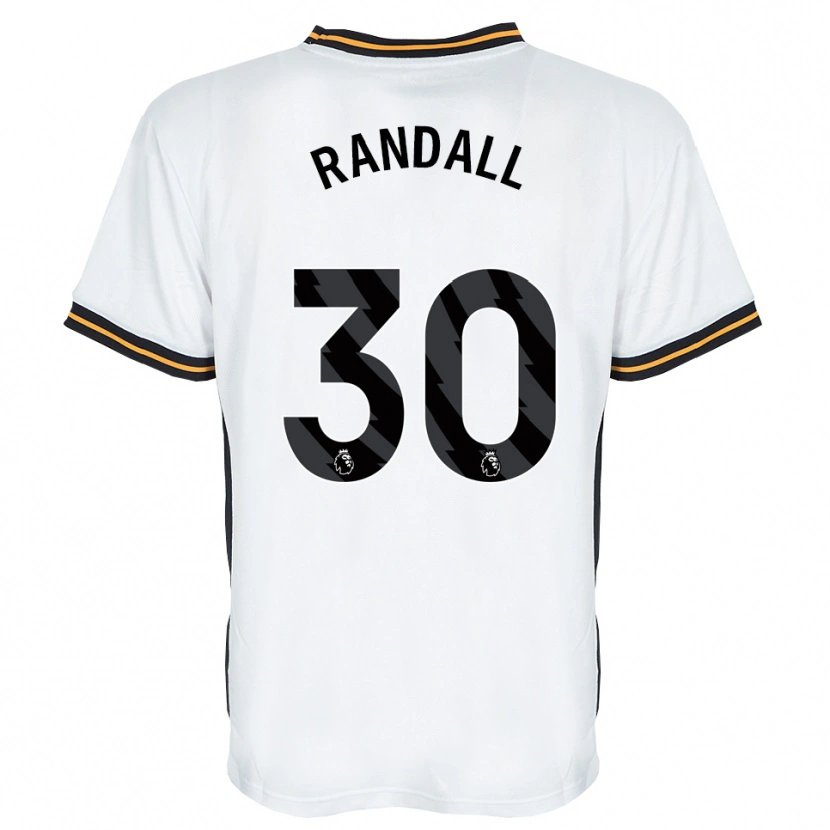 Danxen Dames Jennifer Randall #30 Wit Oranje Zwart Uitshirt Uittenue 2026/27 T-Shirt
