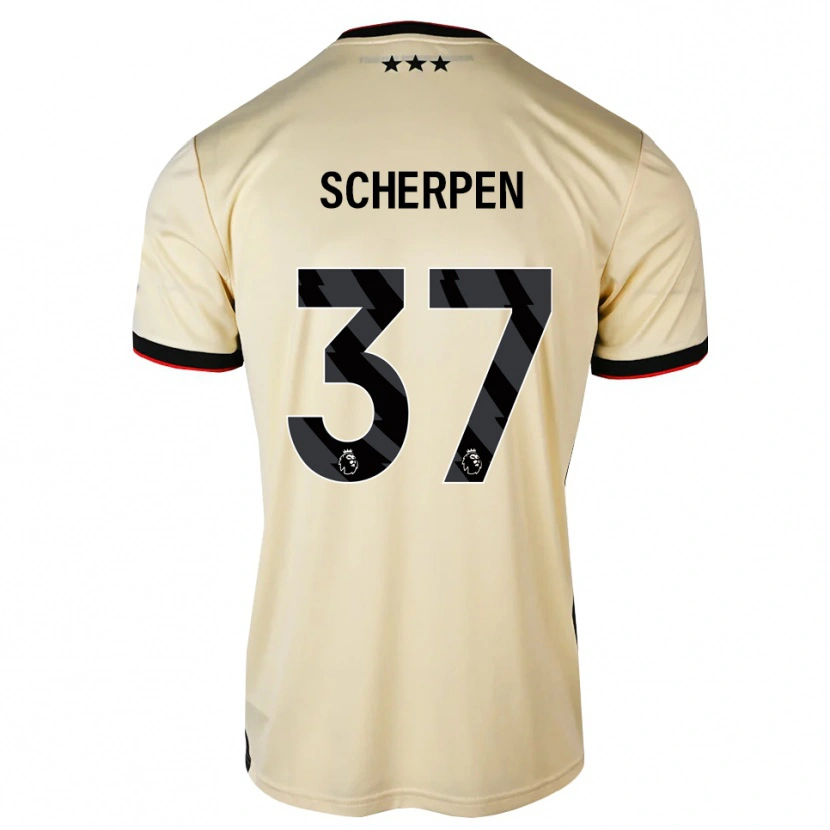 Danxen Dames Kjell Scherpen #37 Lemonchiffon Zwart Rood Uitshirt Uittenue 2026/27 T-Shirt