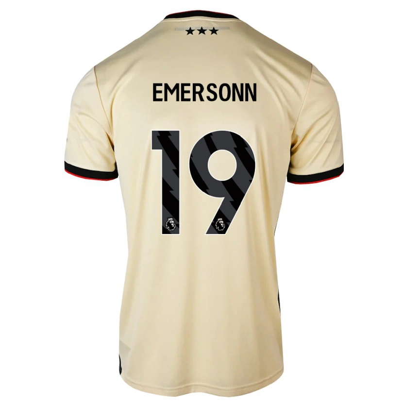 Danxen Dames Emersonn Correia Da Silva #19 Lemonchiffon Zwart Rood Uitshirt Uittenue 2026/27 T-Shirt
