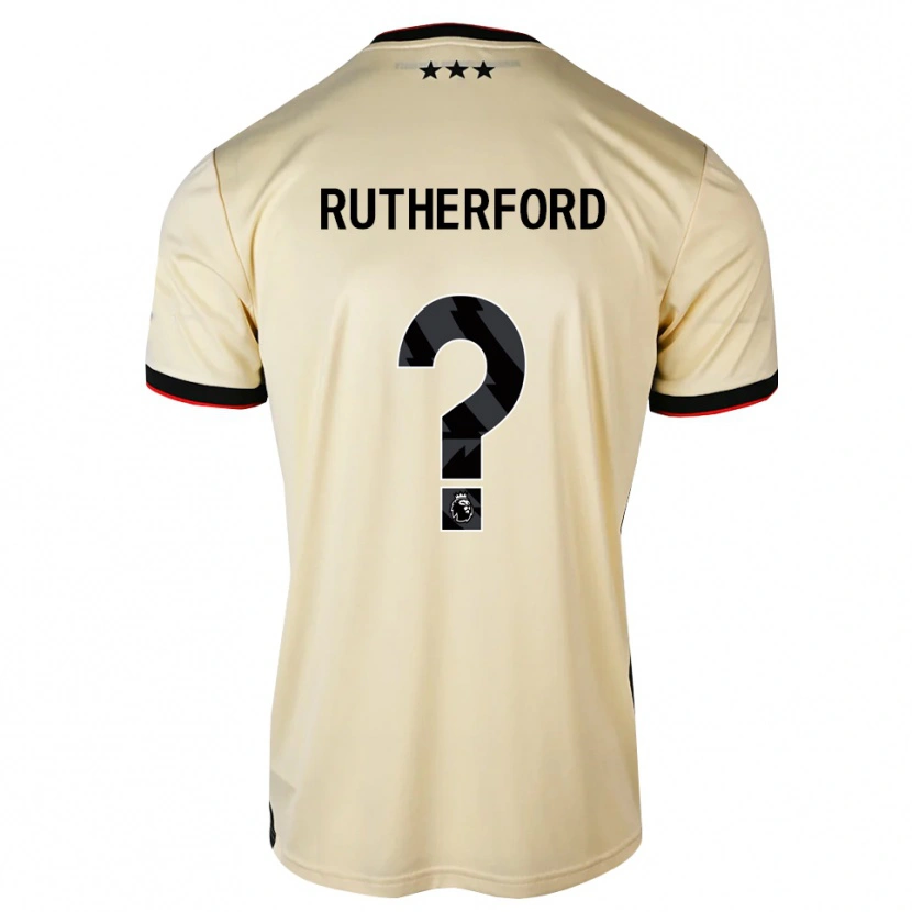 Danxen Dames Ella Rutherford #0 Lemonchiffon Zwart Rood Uitshirt Uittenue 2026/27 T-Shirt
