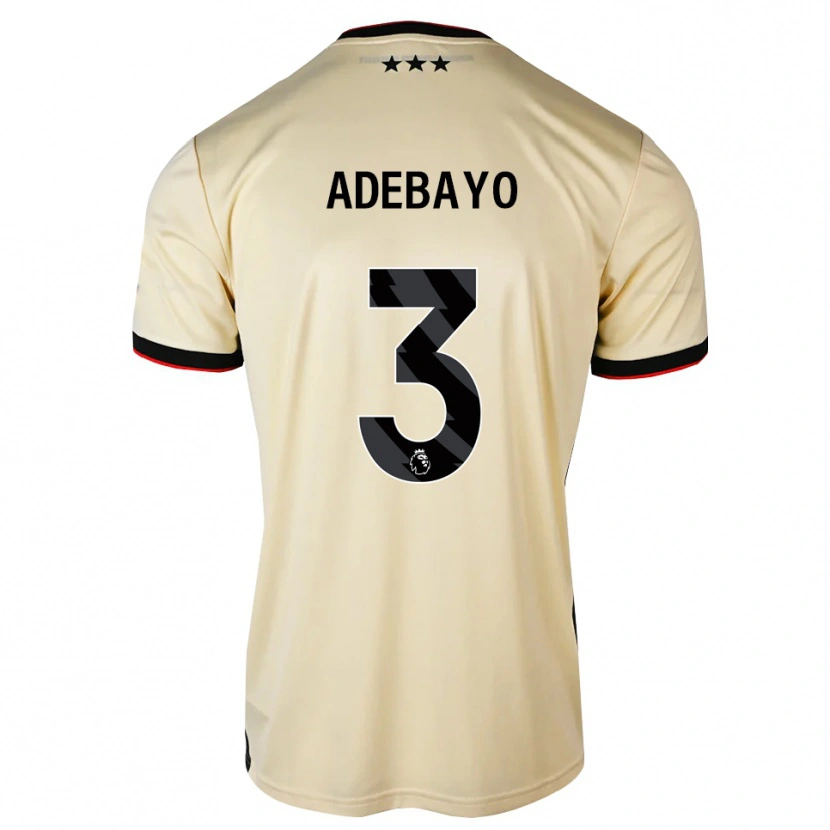 Danxen Dames Praise Adebayo #3 Lemonchiffon Zwart Rood Uitshirt Uittenue 2026/27 T-Shirt