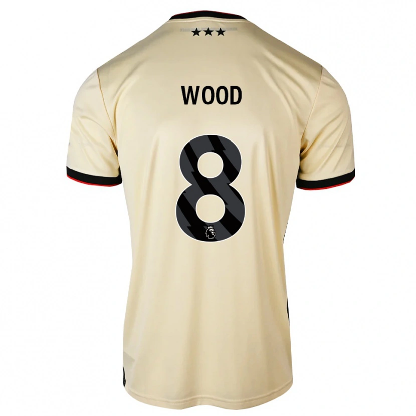 Danxen Dames Charlie Wood #8 Lemonchiffon Zwart Rood Uitshirt Uittenue 2026/27 T-Shirt
