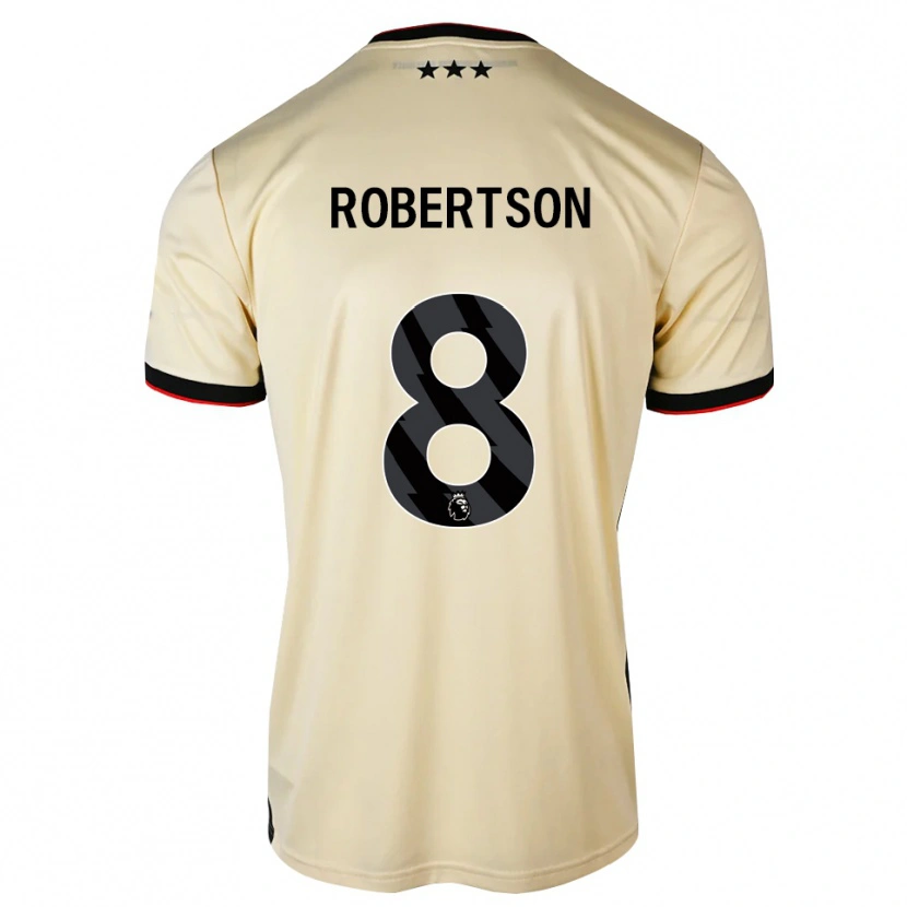 Danxen Dames Kyra Robertson #8 Lemonchiffon Zwart Rood Uitshirt Uittenue 2026/27 T-Shirt