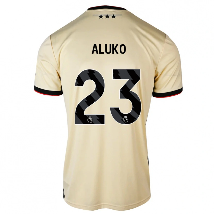 Danxen Dames Sone Aluko #23 Lemonchiffon Zwart Rood Uitshirt Uittenue 2026/27 T-Shirt