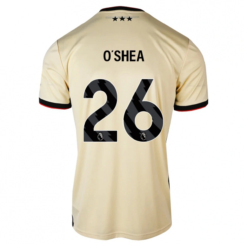 Danxen Dames Dara O'shea #26 Lemonchiffon Zwart Rood Uitshirt Uittenue 2026/27 T-Shirt