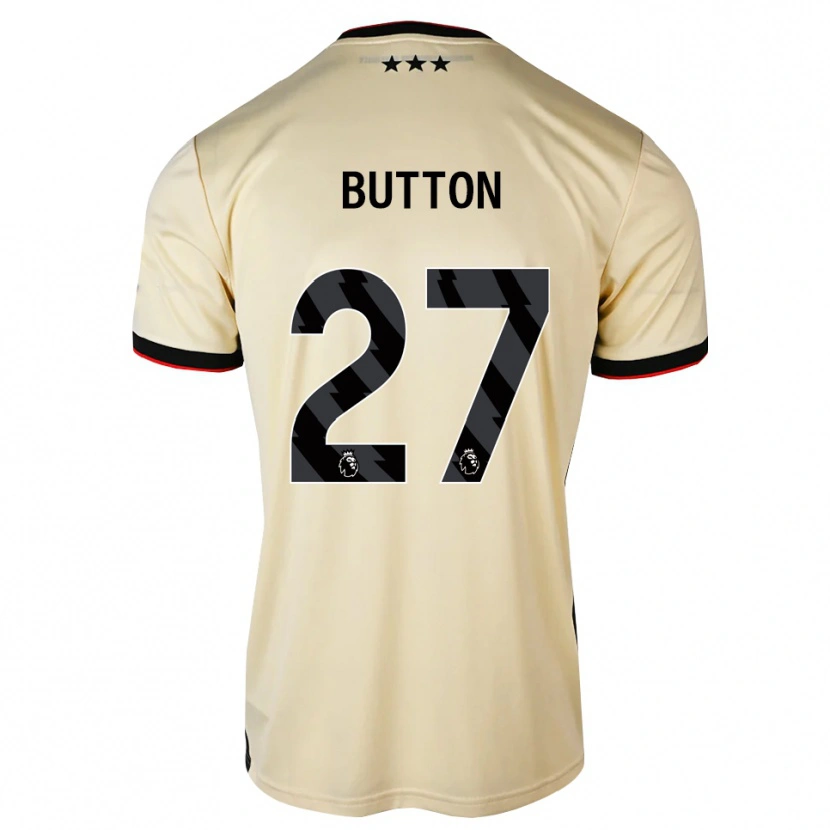 Danxen Dames David Button #27 Lemonchiffon Zwart Rood Uitshirt Uittenue 2026/27 T-Shirt