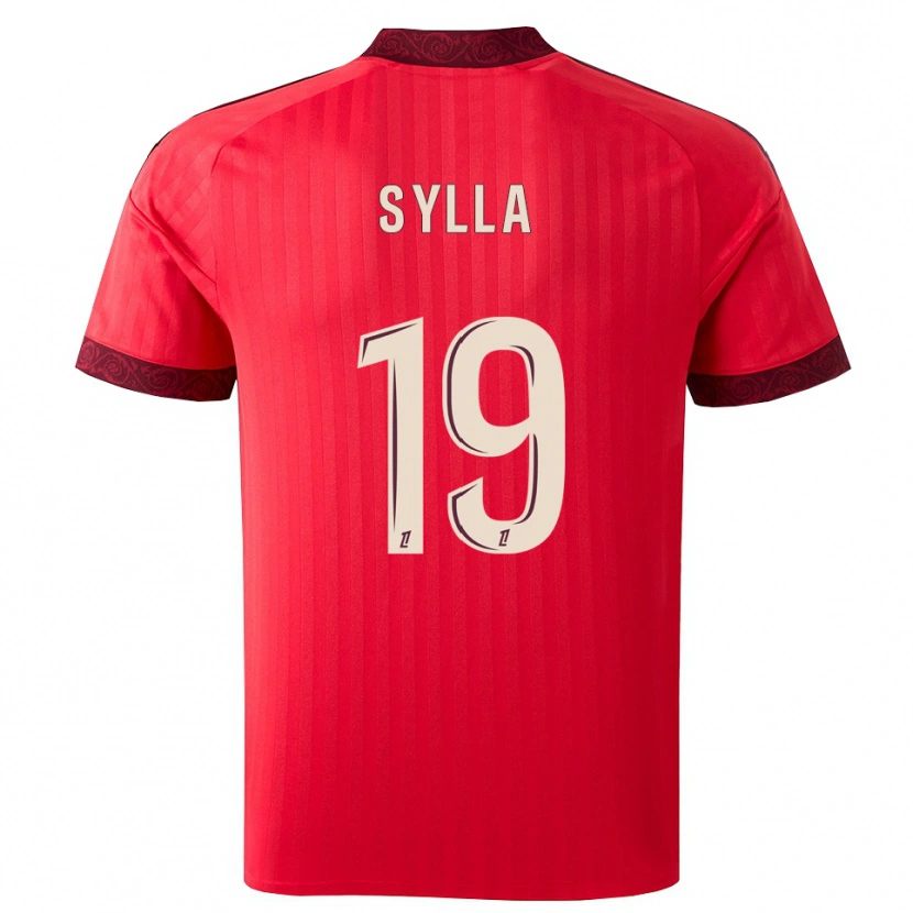Danxen Dames Kysha Sylla #19 Burgundy Rood Wit Uitshirt Uittenue 2026/27 T-Shirt