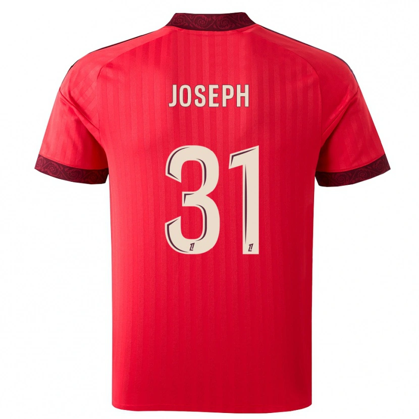 Danxen Dames Liana Joseph #31 Burgundy Rood Wit Uitshirt Uittenue 2026/27 T-Shirt