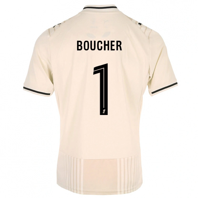 Danxen Dames Zacharie Boucher #1 Oldlace Zwart Antiquewhite Uitshirt Uittenue 2026/27 T-Shirt