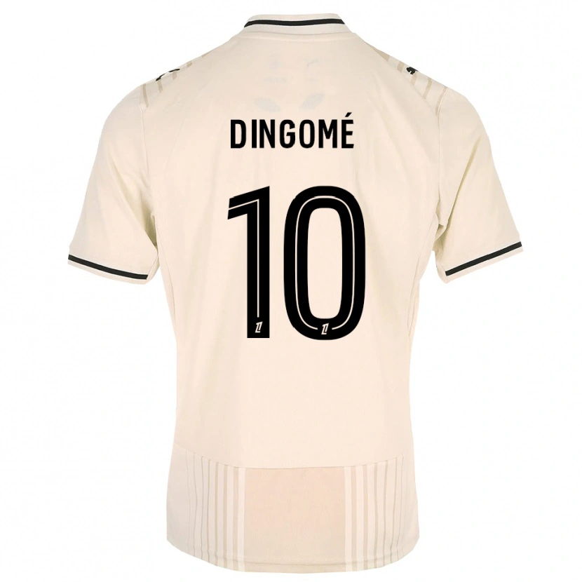 Danxen Dames Tristan Dingomé #10 Oldlace Zwart Antiquewhite Uitshirt Uittenue 2026/27 T-Shirt