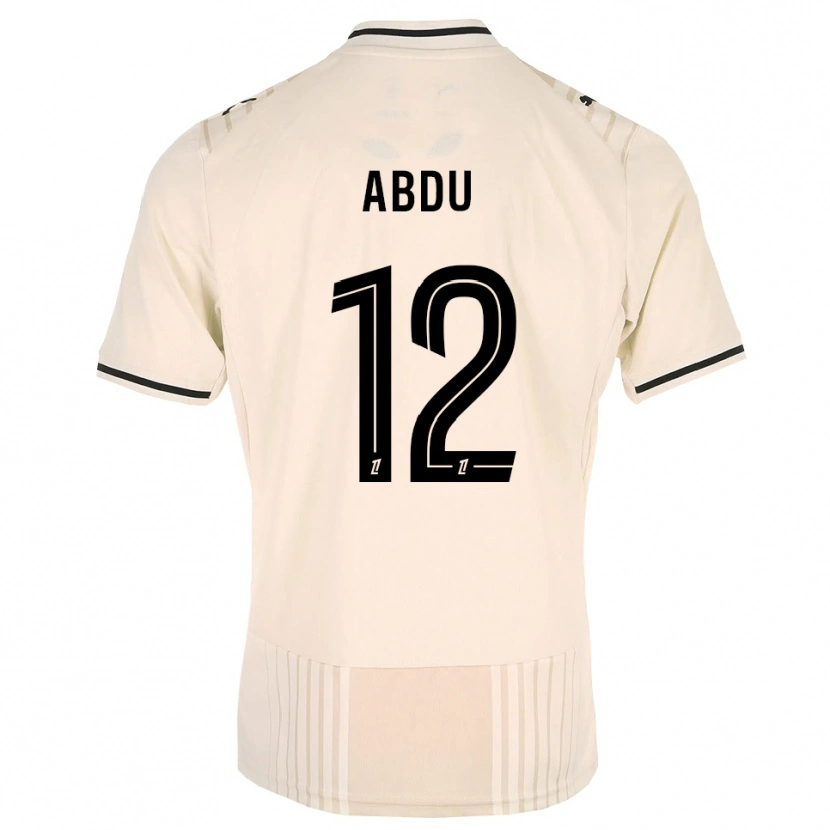 Danxen Dames Abdu Conté #12 Oldlace Zwart Antiquewhite Uitshirt Uittenue 2026/27 T-Shirt