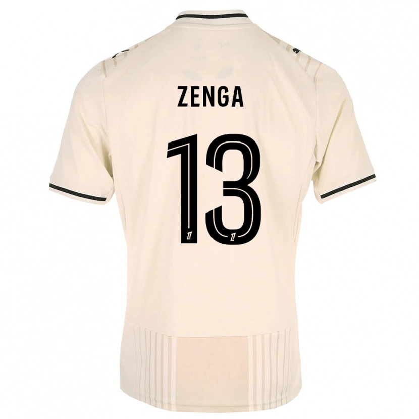 Danxen Dames Preston Zenga #13 Oldlace Zwart Antiquewhite Uitshirt Uittenue 2026/27 T-Shirt