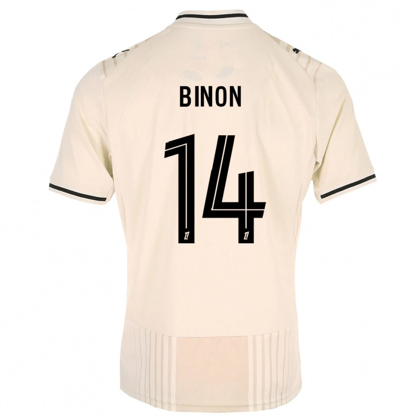 Danxen Dames Théo Binon #14 Oldlace Zwart Antiquewhite Uitshirt Uittenue 2026/27 T-Shirt