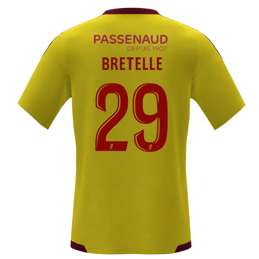 Danxen Dames Lucas Bretelle #29 Geel Rood Groen Uitshirt Uittenue 2026/27 T-Shirt