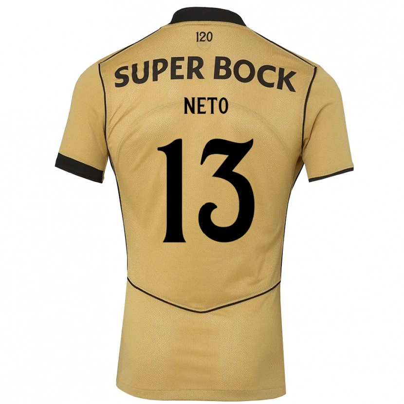 Danxen Dames Luis Neto #13 Goudgeelzwart Uitshirt Uittenue 2026/27 T-Shirt
