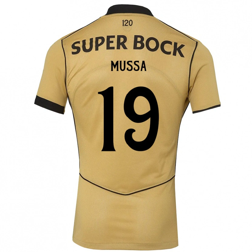 Danxen Dames Aladje Mussa #19 Goudgeelzwart Uitshirt Uittenue 2026/27 T-Shirt
