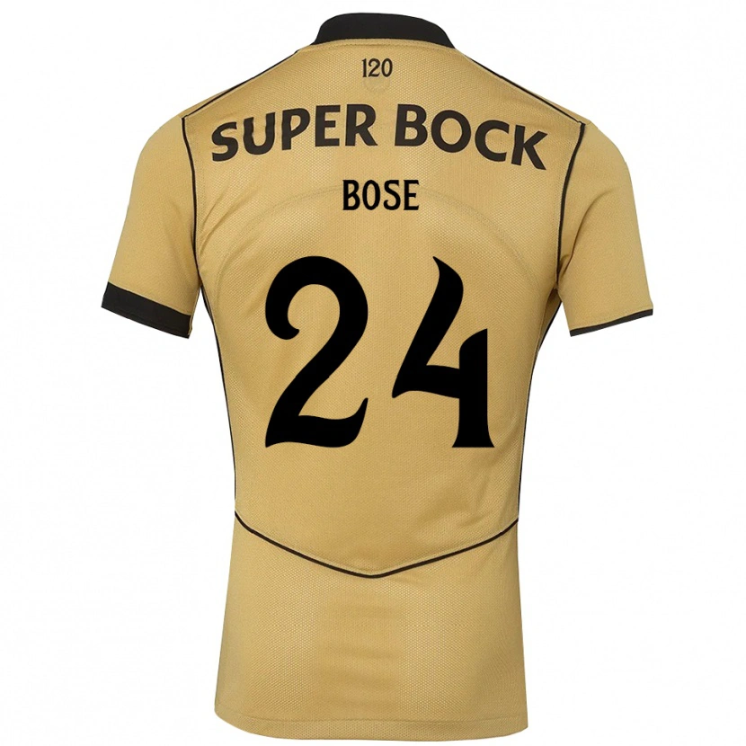 Danxen Dames Ria Bose #24 Goudgeelzwart Uitshirt Uittenue 2026/27 T-Shirt