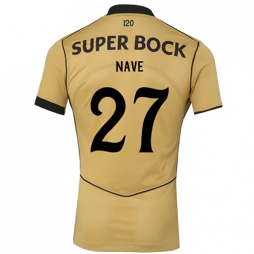 Danxen Dames Matilde Nave #27 Goudgeelzwart Uitshirt Uittenue 2026/27 T-Shirt
