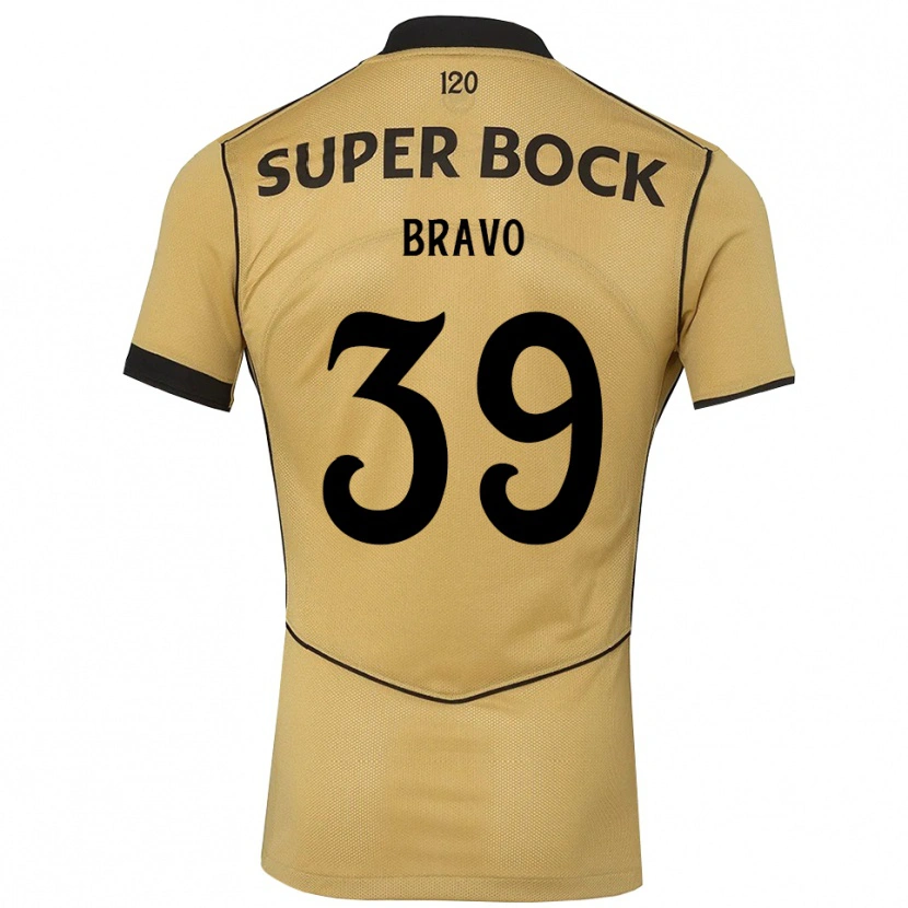 Danxen Dames Bravo #39 Goudgeelzwart Uitshirt Uittenue 2026/27 T-Shirt