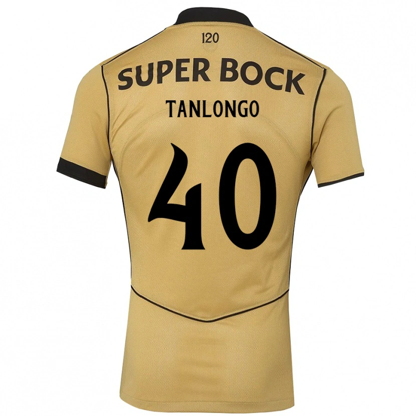 Danxen Dames Mateo Tanlongo #40 Goudgeelzwart Uitshirt Uittenue 2026/27 T-Shirt