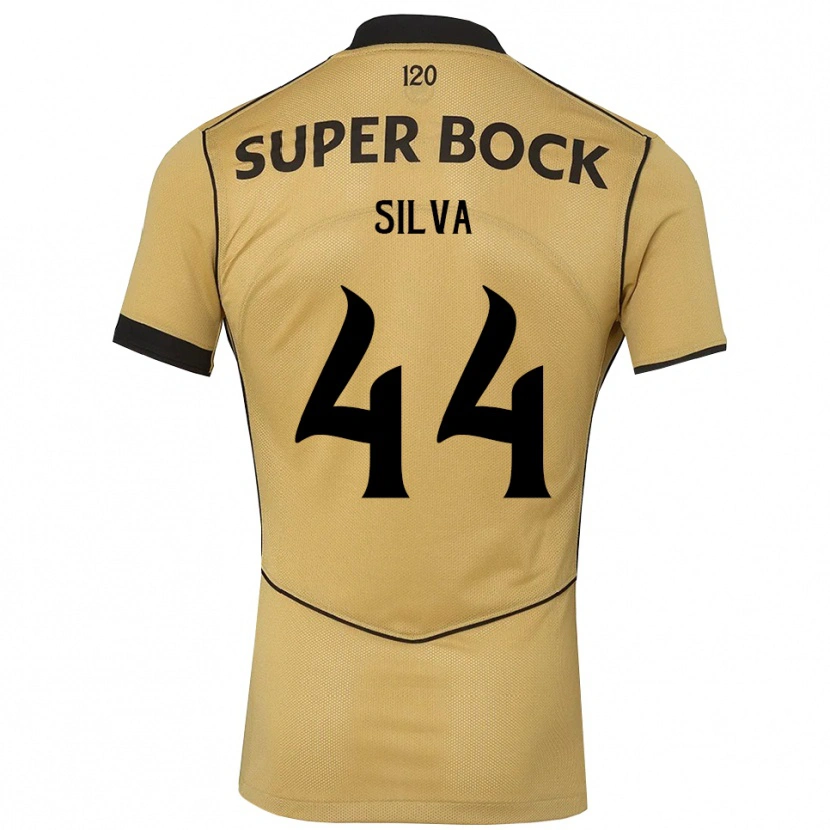 Danxen Dames Pedro Silva #44 Goudgeelzwart Uitshirt Uittenue 2026/27 T-Shirt