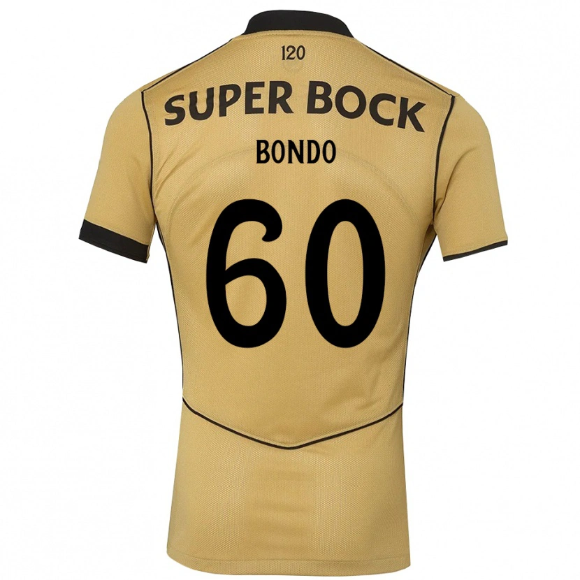Danxen Dames Pedro Bondo #60 Goudgeelzwart Uitshirt Uittenue 2026/27 T-Shirt