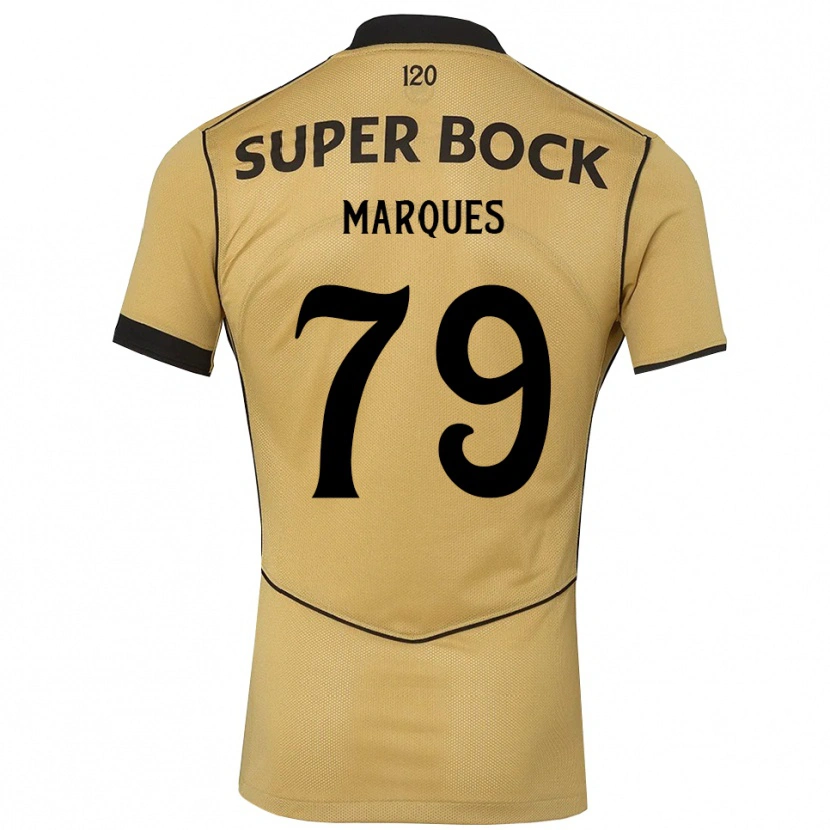 Danxen Dames Rodrigo Marquês #79 Goudgeelzwart Uitshirt Uittenue 2026/27 T-Shirt
