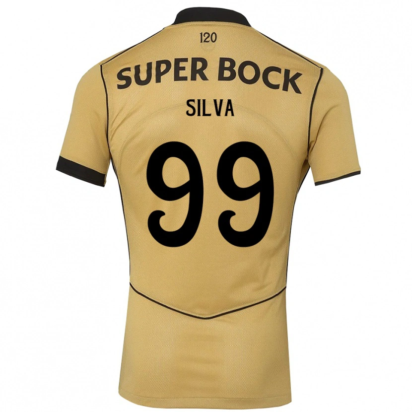Danxen Dames Francisco Silva #99 Goudgeelzwart Uitshirt Uittenue 2026/27 T-Shirt