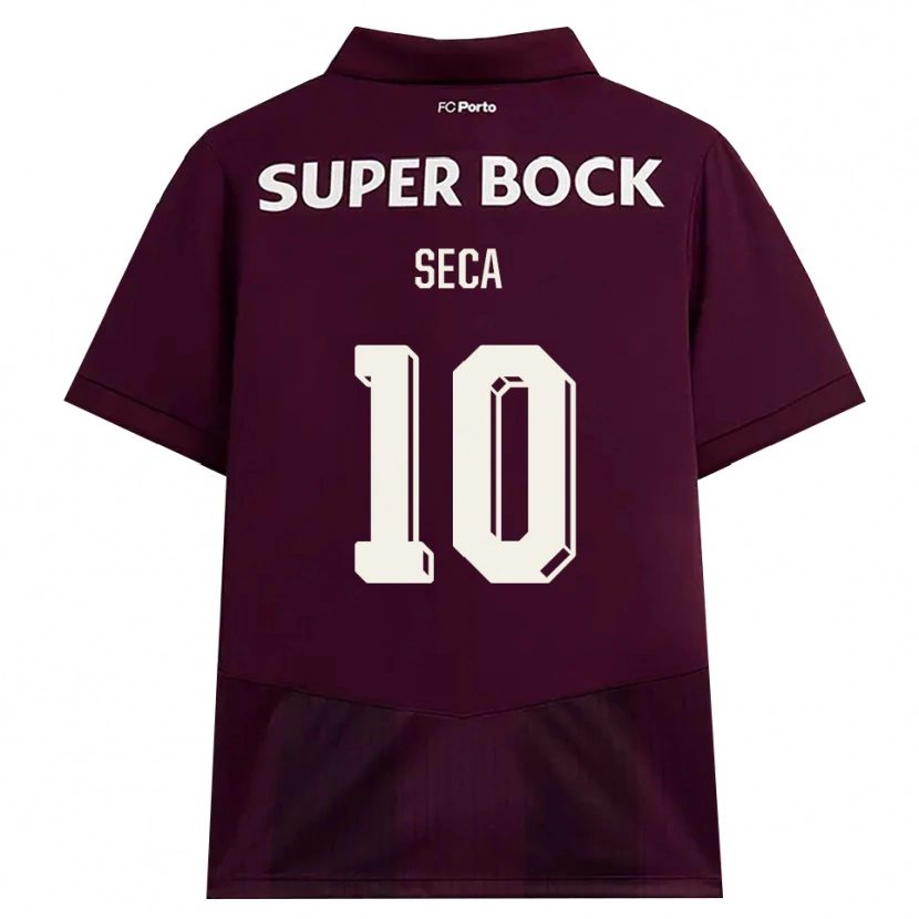 Danxen Dames Rodrigo Seca #10 Bordeauxrood Wit Uitshirt Uittenue 2026/27 T-Shirt