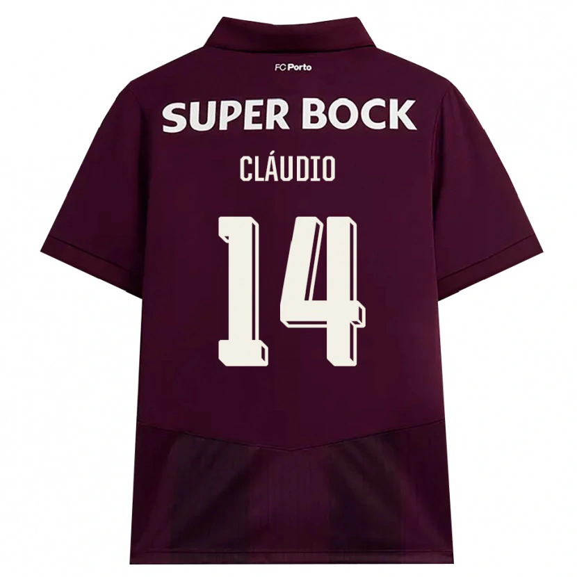 Danxen Dames Cláudio Ramos #14 Bordeauxrood Wit Uitshirt Uittenue 2026/27 T-Shirt