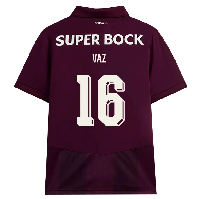 Danxen Dames Matilde Vaz #16 Bordeauxrood Wit Uitshirt Uittenue 2026/27 T-Shirt