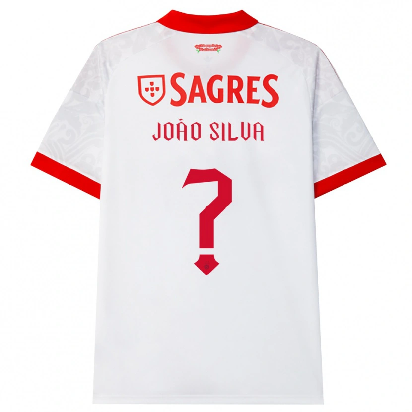 Danxen Dames João Silva #0 Wit Rood Geel Uitshirt Uittenue 2026/27 T-Shirt