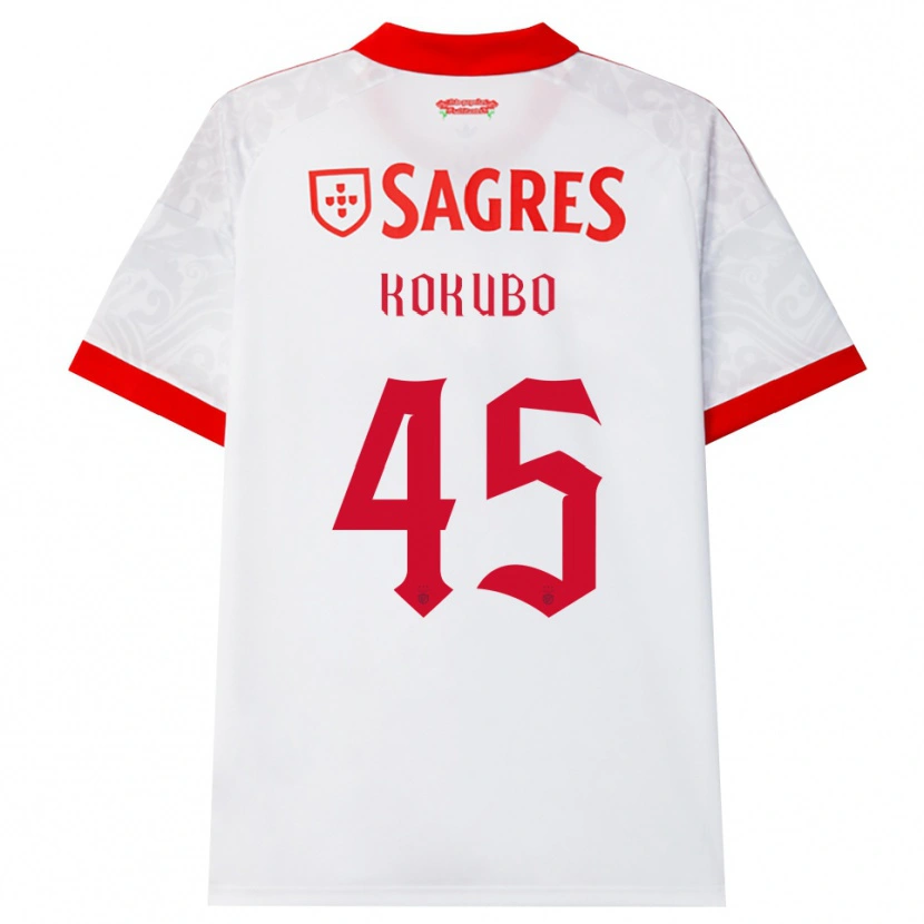 Danxen Dames Leo Kokubo #45 Wit Rood Geel Uitshirt Uittenue 2026/27 T-Shirt