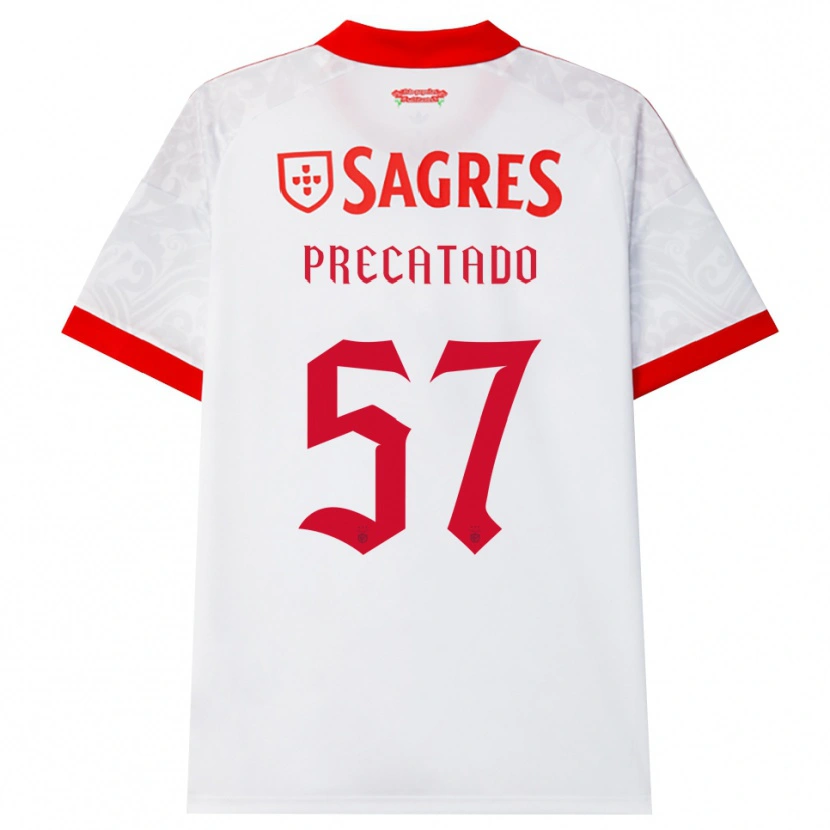 Danxen Dames Precatado #57 Wit Rood Geel Uitshirt Uittenue 2026/27 T-Shirt