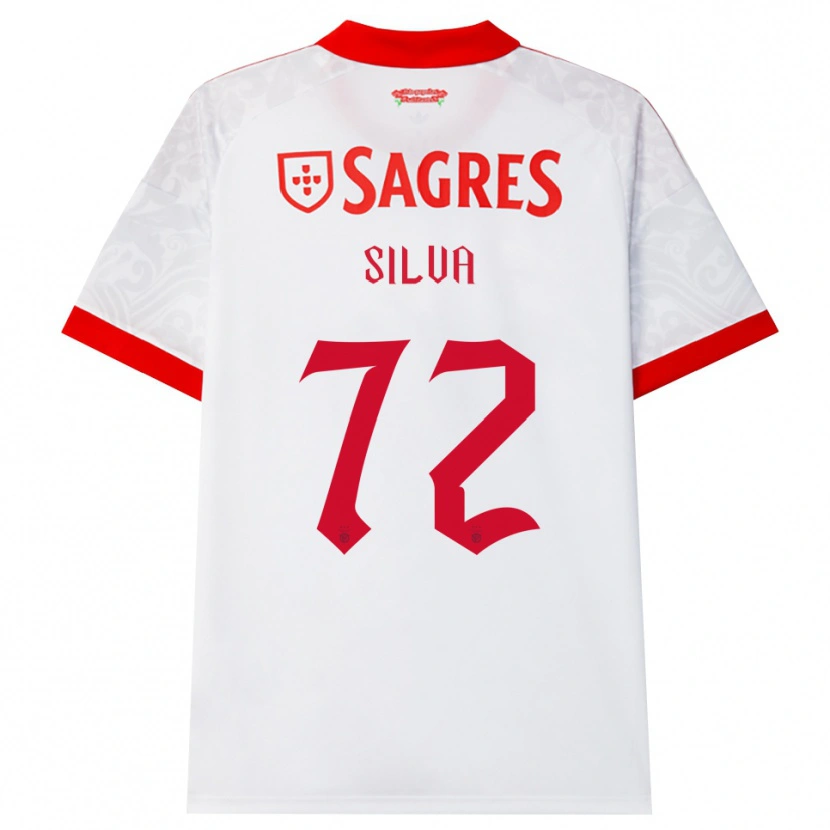 Danxen Dames Matilde Silva #72 Wit Rood Geel Uitshirt Uittenue 2026/27 T-Shirt