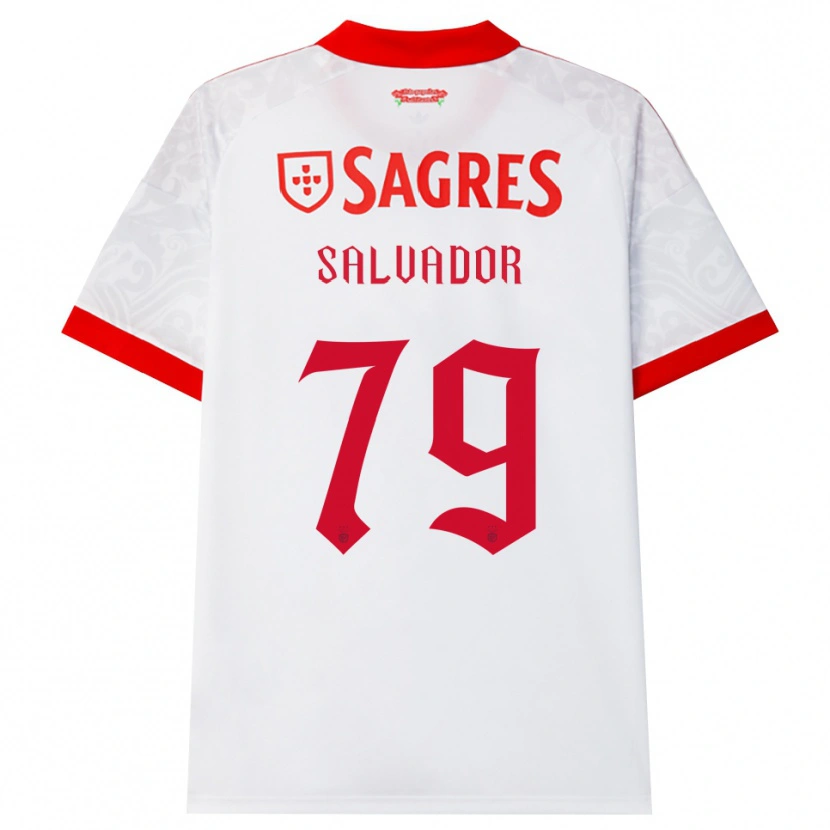 Danxen Dames Marta Salvador #79 Wit Rood Geel Uitshirt Uittenue 2026/27 T-Shirt