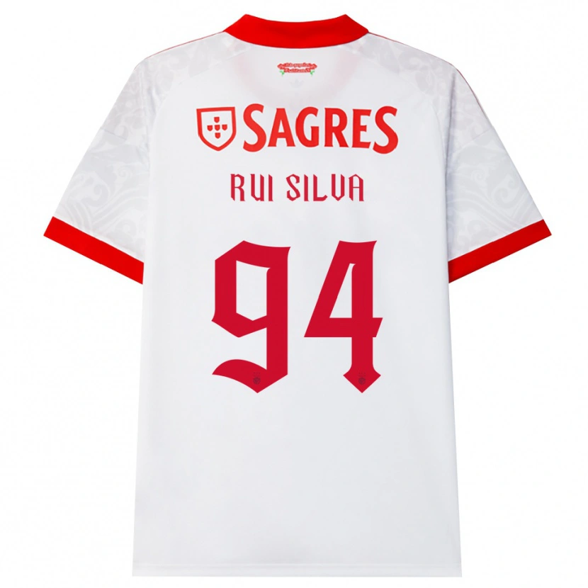Danxen Dames Rui Silva #94 Wit Rood Geel Uitshirt Uittenue 2026/27 T-Shirt