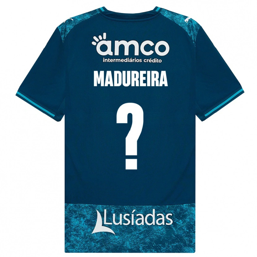 Danxen Dames João Madureira #0 Donkerleigrijs Mediumturquoise Uitshirt Uittenue 2026/27 T-Shirt