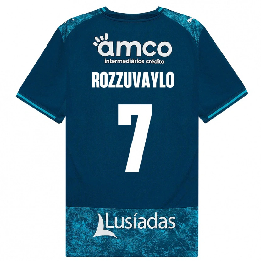 Danxen Dames Dani Rozzuvaylo #7 Donkerleigrijs Mediumturquoise Uitshirt Uittenue 2026/27 T-Shirt