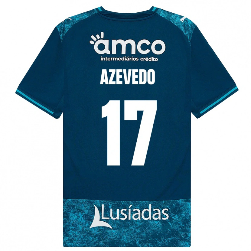 Danxen Dames Mariana Azevedo #17 Donkerleigrijs Mediumturquoise Uitshirt Uittenue 2026/27 T-Shirt